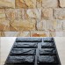 Пластиковая форма для изготовления декоративного (искусственного) камня "Болгарский сланец" ( форма из АБС пластика для декоративного камня)