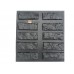 Plastic mold for the manufacture of decorative (artificial) stone "Chipped brick" (ABS plastic mold for decorative stone)