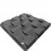 Plastic mold for the manufacture of 3d panels "Scales" 500*500 mm (shape for 3d panels of ABS plastic)