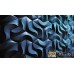 Plastic mold for the manufacture of 3d panels "Coral" 50 * 50 (shape for 3d panels of ABS plastic)