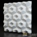 Plastic mold for the manufacture of 3d panels "Diamonds" 500*500 mm (shape for 3d panels of ABS plastic)