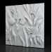 Plastic mold for the manufacture of 3d panels "Irises" 500*500 mm (shape for 3d panels of ABS plastic)