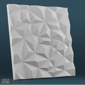 Пластиковая форма для 3D панелей "Кристаллы"