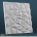Пластиковая форма для изготовления 3d панелей "Кристаллы" 50*50 (форма для 3д панелей из АБС пластика)