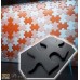 Plastic mold for the manufacture of 3d panels "Puzzle" (mold for 3D panels from ABS plastic)