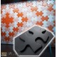 Plastic mold for 3D "Puzzle" panels (Simplest collection)