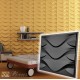 Пластиковая форма для 3D панелей "Рипл"