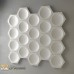 Plastic mold for the manufacture of 3d panels "Hexagons" 170*170 mm (shape for 3d panels of ABS plastic)