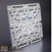 Plastic mold for the manufacture of 3d panels "Sultan" 50 * 50 (shape for 3d panels of ABS plastic)