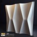 Plastic mold for the manufacture of 3d panels "Waist" 500*500 mm (shape for 3d panels of ABS plastic)