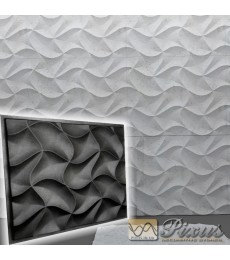 Пластиковая форма для изготовления 3d панелей "Weaving" 50*40 см (форма для 3д панелей из абс пластика)