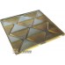Силиконовая форма для изготовления 3d панелей "Пирамиды" 500*500 мм (форма для 3д панелей полиуретановая)