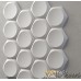 Silicone mold for the manufacture of 3d panels "Hexagon" 170 * 170 mm / 4 pcs (polyurethane form for 3D panels)
