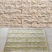 Polyurethane mold for the production of decorative (artificial) stone and tiles "Marble brick" 10 pcs